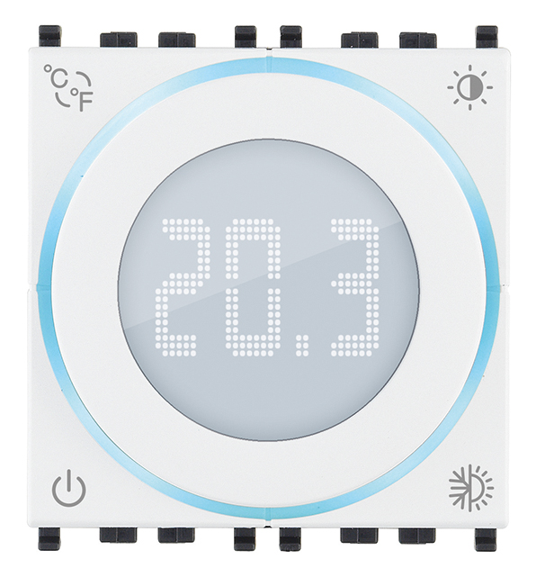 VIMAR 02973.B Termostato rotella connesso IoT2M bianco