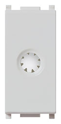 Passacavo con serracavo Silver VIW14044SL