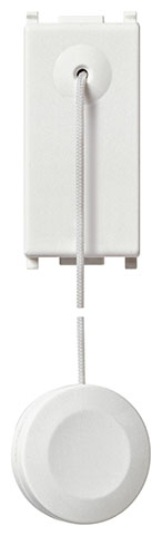 Pulsante 1P NO 10A tirante bianco VIW14052