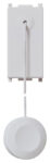 Pulsante 1P NO 10A tirante Silver VIW14052SL