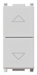Due pulsanti interbl.1P NO+NO10A Silver VIW14062SL