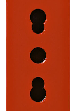 Presa 2P+T 16A P17/11 rosso VIW14203R