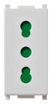 Presa 2P+T 16A P17/11 Silver VIW14203SL