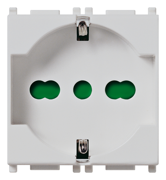 Presa 2P+T 16A universale Silver VIW14210SL