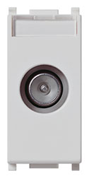 Presa TV-RD-SAT passante Silver VIW1430010SL