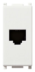 Presa RJ11 6/4 bianco VIW14320