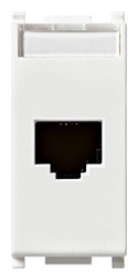 Presa RJ45 Netsafe Cat5e UTP bianco VIW143388