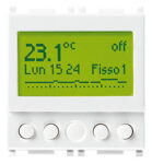 Cronotermostato 120-230V bianco VIW14445 da incasso 503