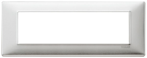 Placca 7M alluminio spazzolato VIW1465781