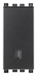Deviatore 1P 16AX grigio VIW19005