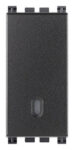 Pulsante 1P NO 10A grigio VIW19013