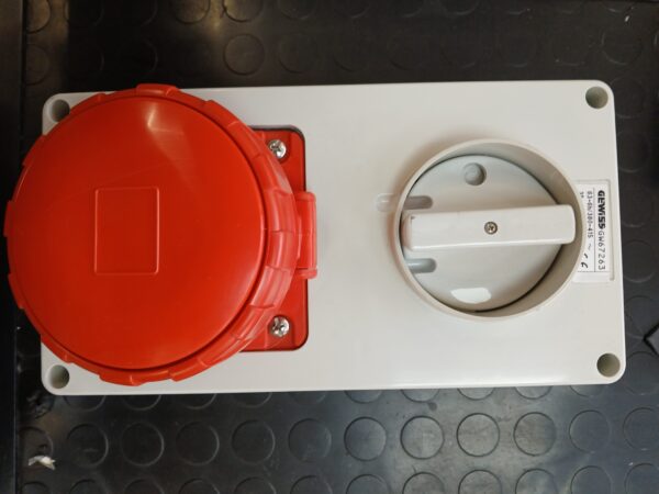 GEWISS 67263 PRESA INTERBLOCCATA 3P+T 63A