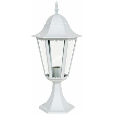 POLIPLAST 400440 LANTERNA IN ALLUMINIO PRESSOFUSO BIANCO