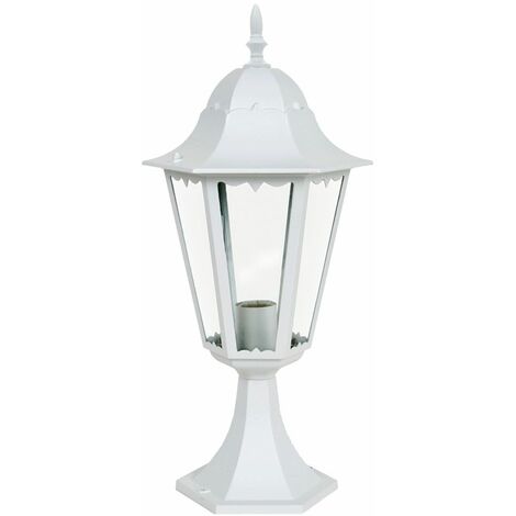 POLIPLAST 400440 LANTERNA IN ALLUMINIO PRESSOFUSO BIANCO
