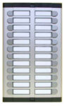 URMET 925/224 PULSANTIERA DA ESTERNO A 24 CHIAMATE SU 2 FILE