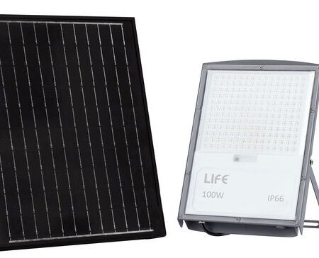 LIFE 39.9FB4100CFN PROIETTORE LED FB4-100, IP66, 90°,3000K/4000K/6500K, LM1500, CRI80, Dimmerabile,P.Solare