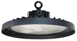 LIFE 39.9HU42009N PROIETTORE UFO IP65 A LED Serie HU4, Dimmerabile, 200W/160W/120W, 100°, 4000K, 100-277Vac, 30000LM, CRI80, 350x160mm G5A, Driver PH