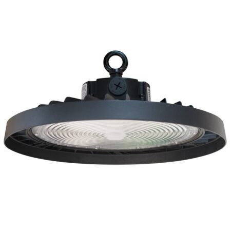 LIFE 39.9HU42009N PROIETTORE UFO IP65 A LED Serie HU4, Dimmerabile, 200W/160W/120W, 100°, 4000K, 100-277Vac, 30000LM, CRI80, 350x160mm G5A, Driver PH