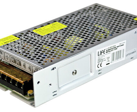 Alimentatore LIFE 41.AS312024 Switching 24V 5A 120W – Compatto e protetto