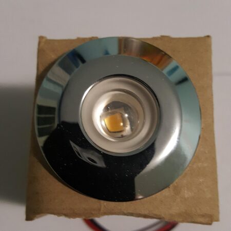 ILED 85050W30 FARETTO  NITUM-R 9 TONDO 1LED 2W CROMO
