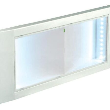 BEGHELLI 1499 LAMPADA EMERGENZA A LED  AD INCASSO /PARETE  11W 8 ORE DI AUTONOMIA BEGHELLI 1499