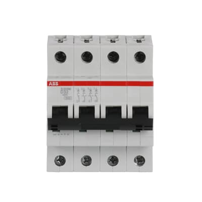 ABB S601887 S204M D32 MAGNETOTERMICO 4POLI 32A CURVA D 10KA