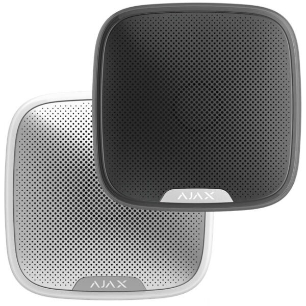 AJAX STREET SIREN SIRENA DA ESTERNO WIRELESS GRIGIO ARGENTO AJAX