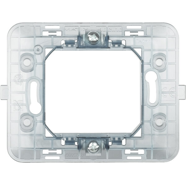 matix - supporto 2P x scatola tonda BTI500SM2A