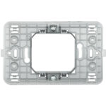 matix - supporto 2 moduli centrali x scatola tonda BTI500S23A