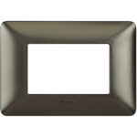 matix - placca 3p nichel nero BTIAM4803GNN