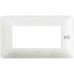 matix - placca 4p bianco antibatterico BTIAM4804BAB