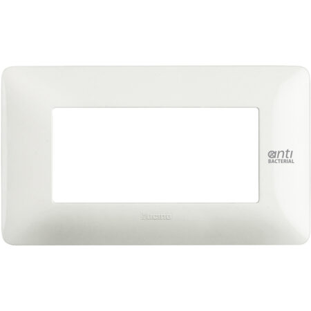matix - placca 4p bianco antibatterico BTIAM4804BAB