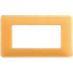 matix - placca 4p colors ambra BTIAM4804CAB