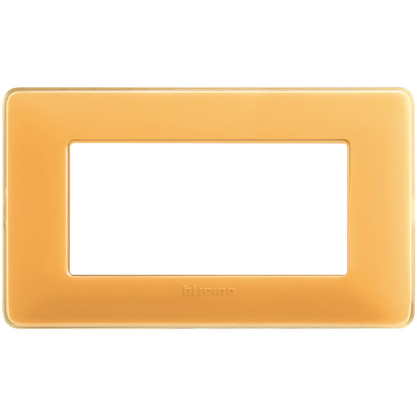 matix - placca 4p colors ambra BTIAM4804CAB