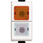 matix - portalampada arancio/trasparente BTIAM5062B