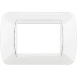 BTIL4803BI living international placca 3P bianco