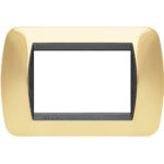 BTIL4803OR living international placca 3 posti oro vero