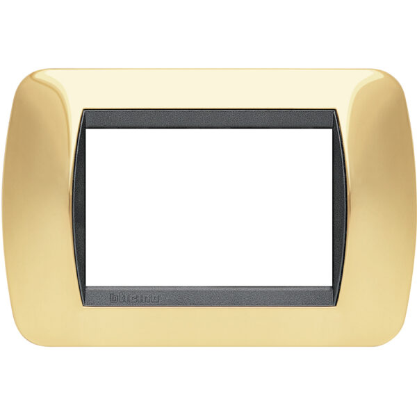 BTIL4803OR living international placca 3 posti oro vero