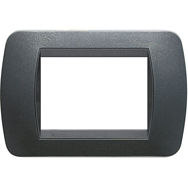 living int.- placca 3P plastica acciaio s. BTIL4803PA