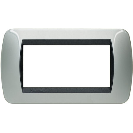 BTIL4804AL living international placca 4 posti alluminio