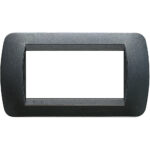 BTIL4804PA living international placca 4P plastica acciaio s.