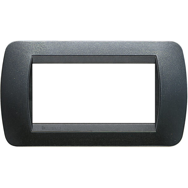 BTIL4804PA living international placca 4P plastica acciaio s.
