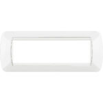 BTIL4807BI living international placca 7P bianco