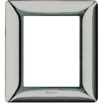 BTICINO AM4826GCR placca 3+3 moduli - colore cromo lucido - materiale tecnopolimero