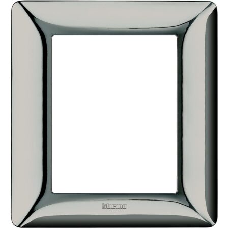 BTICINO AM4826GCR placca 3+3 moduli - colore cromo lucido - materiale tecnopolimero