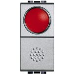 BTICINO NT4038R Pulsante con portalampada rosso