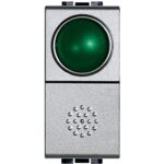 BTICINO NT4038V Pulsante con portalampada verde