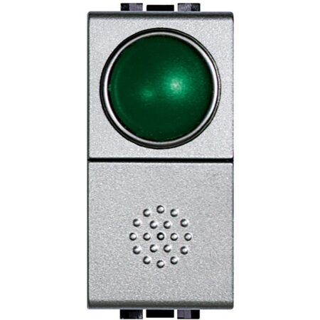 BTICINO NT4038V Pulsante con portalampada verde