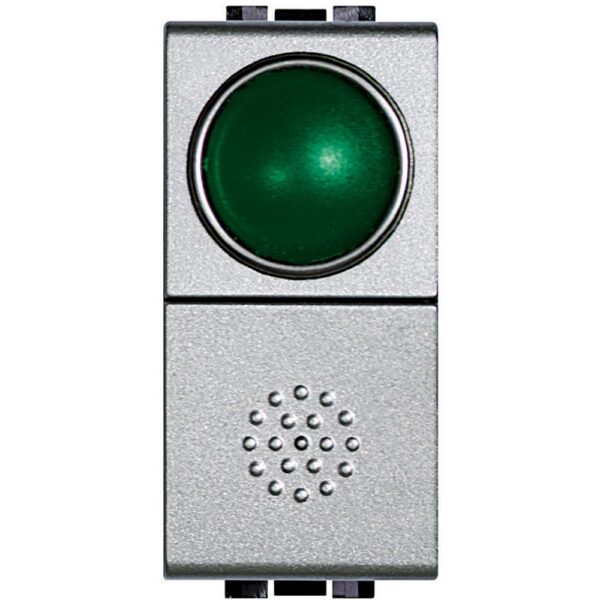 BTICINO NT4038V Pulsante con portalampada verde