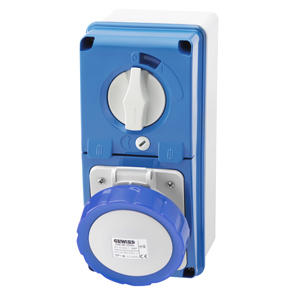 GEWGW 66230N PRESA INTERBLOCCATA IP67 CON FISUBIBLIE 3P+T 16A 400V 6H CBF